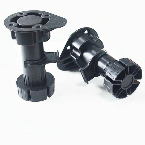 Cabinet leg Black Size 4 -6
