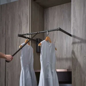 Up down lift Clothing Rack